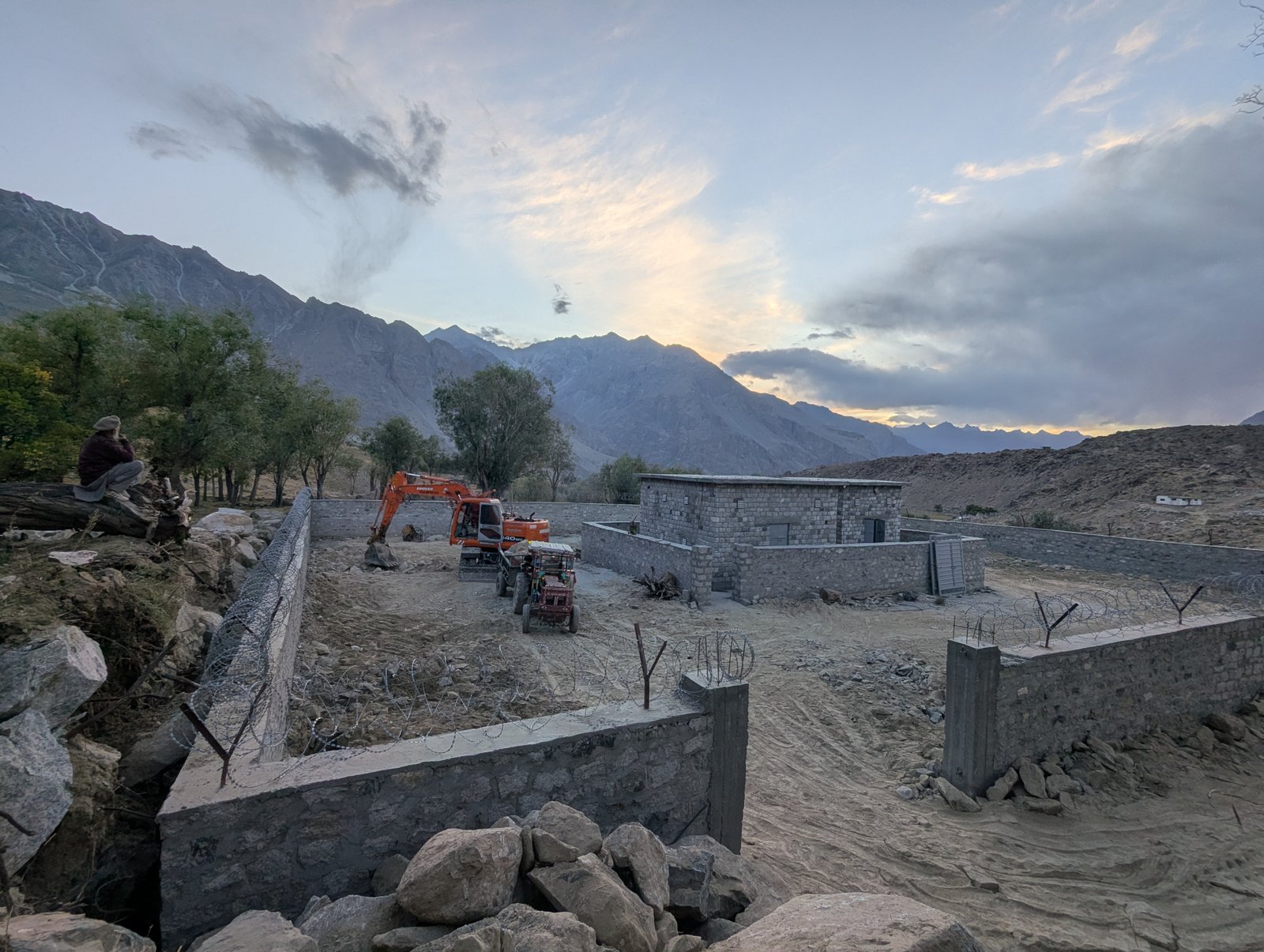 Mountain Road Cuts in Ghanche: The Heavy Work Behind Gilgit-Baltistan's New Roads